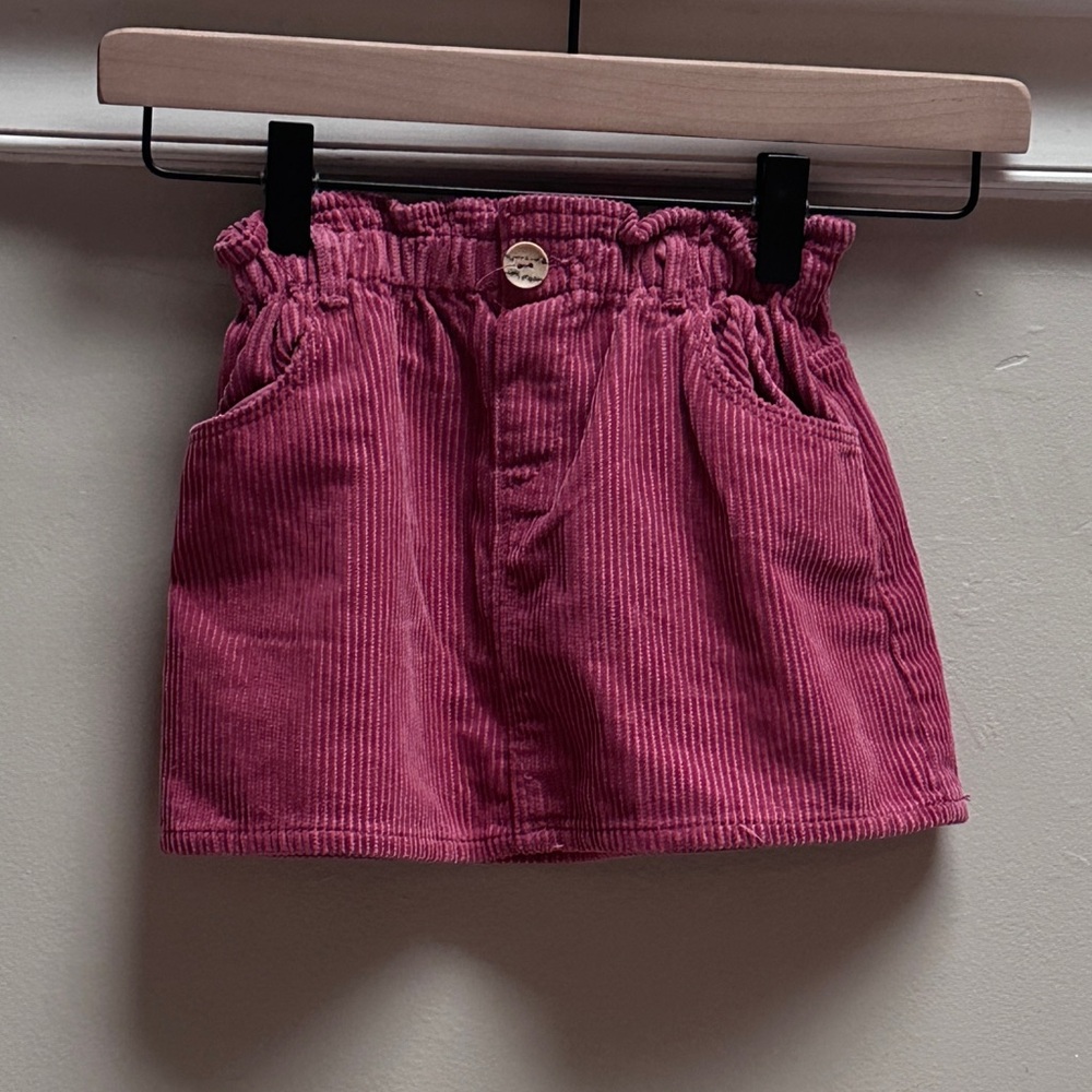 Zara corduroy skirt sz 2-3